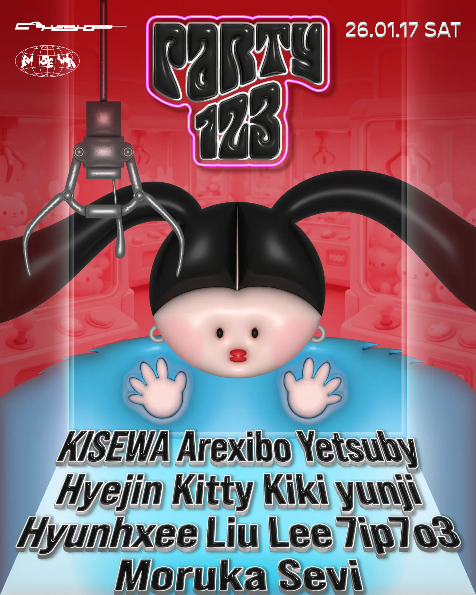 PARTY123 — Poster Design