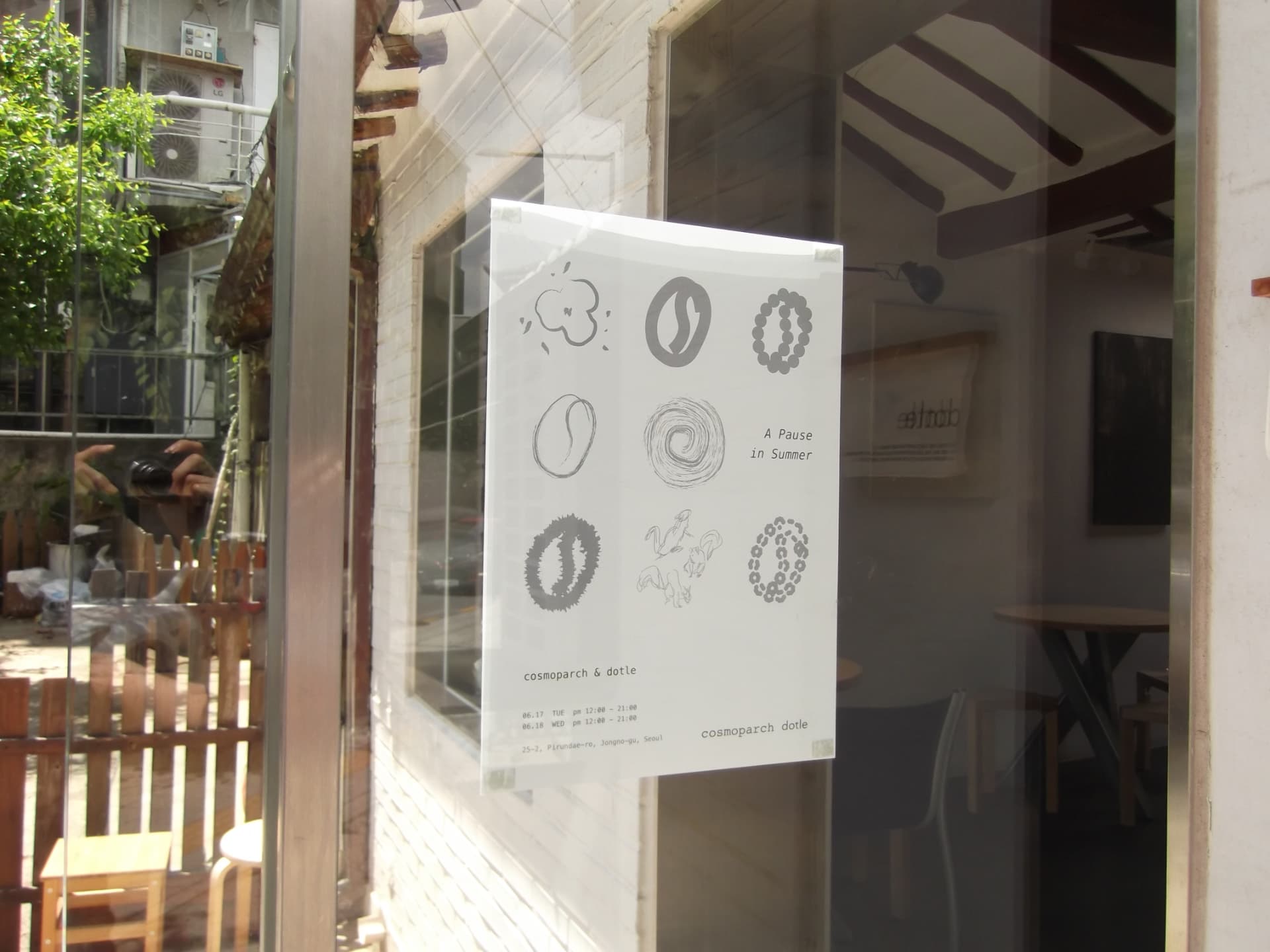 Poster in situ