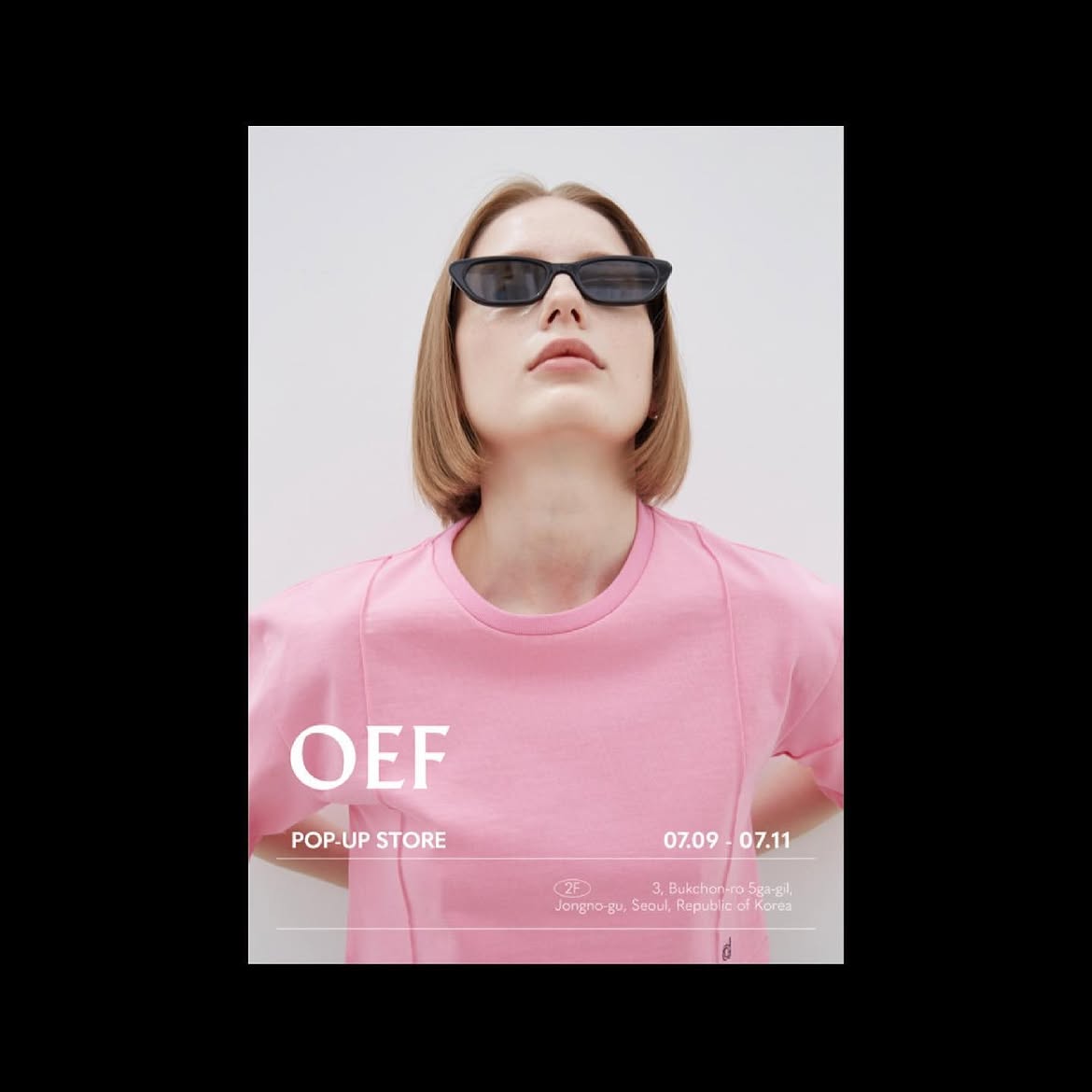 Pop-up poster, pink